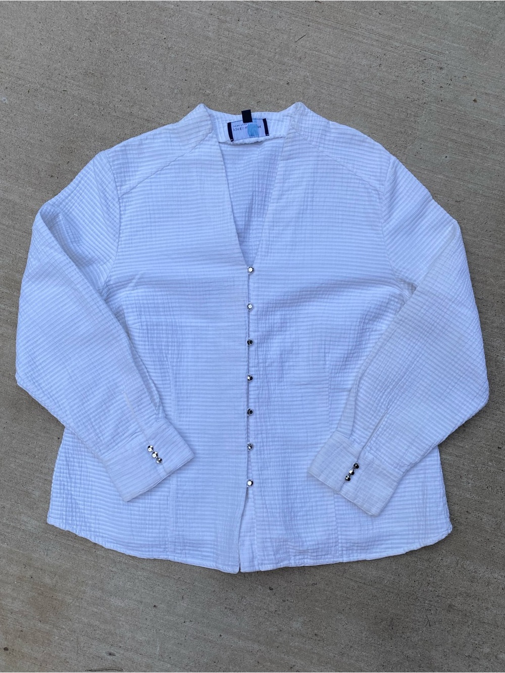 Jones New York White Blouse